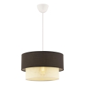 ECHO viseća lampa 1xE27/60W/230V smeđa/krem