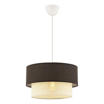 ECHO viseća lampa 1xE27/60W/230V smeđa/krem