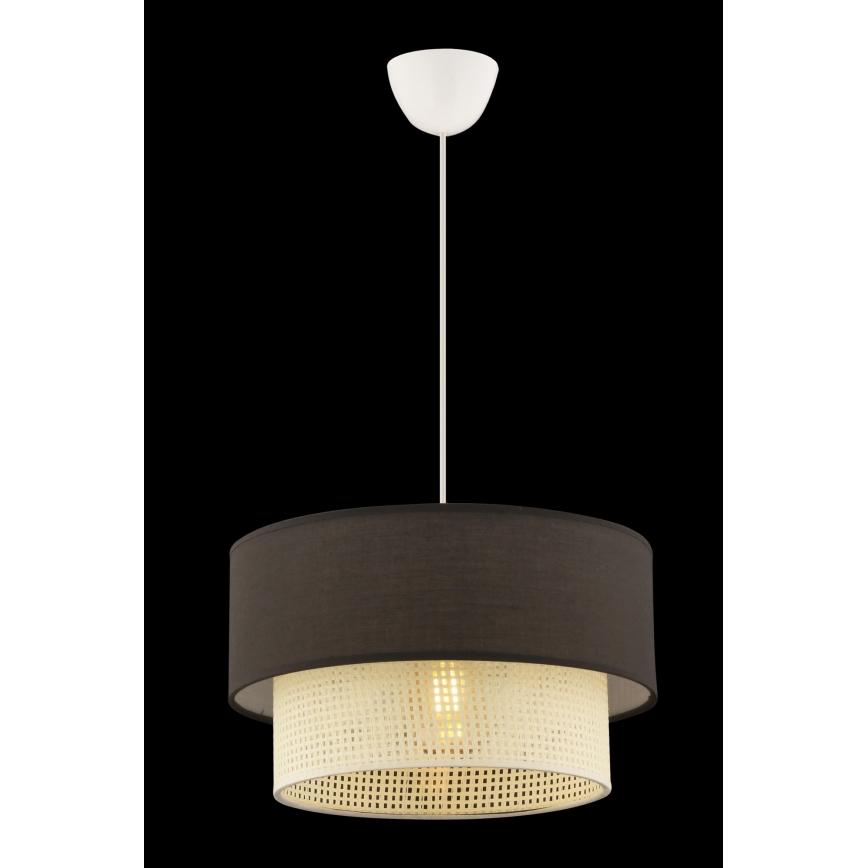 ECHO viseća lampa 1xE27/60W/230V smeđa/krem