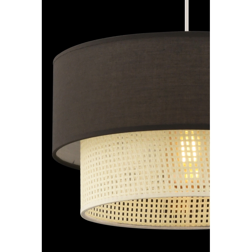 ECHO viseća lampa 1xE27/60W/230V smeđa/krem
