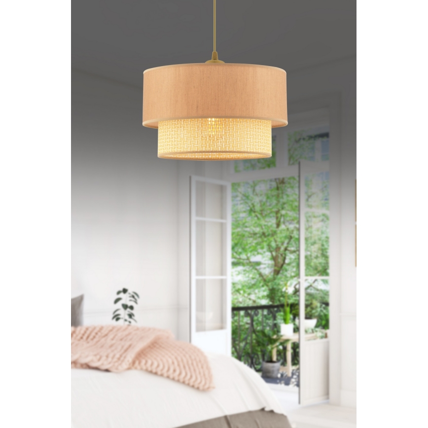 ECHO viseći lampu 1xE27/60W/230V bež