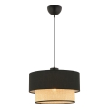 ECHO viseći lampu 1xE27/60W/230V crna/bež