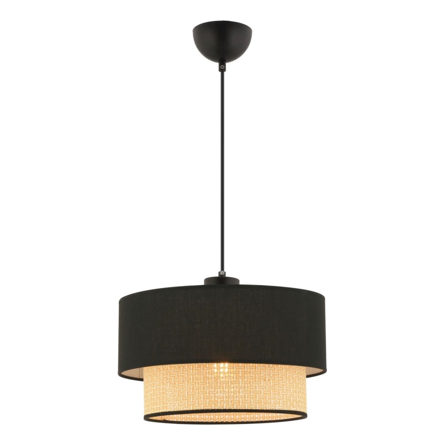 ECHO viseći lampu 1xE27/60W/230V crna/bež