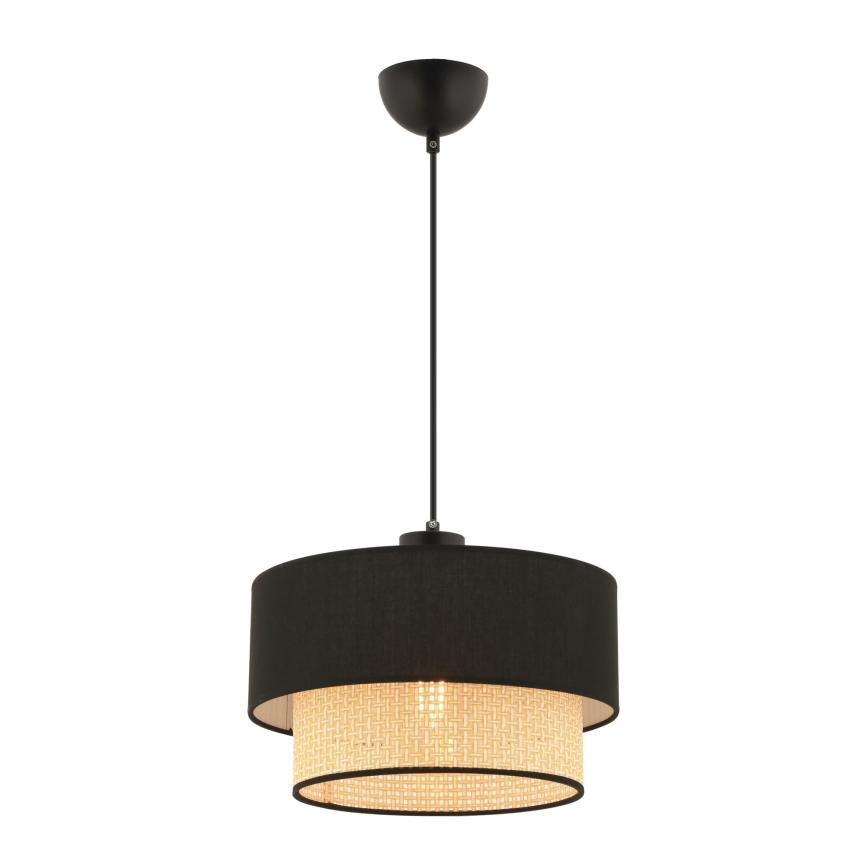 ECHO viseći lampu 1xE27/60W/230V crna/bež
