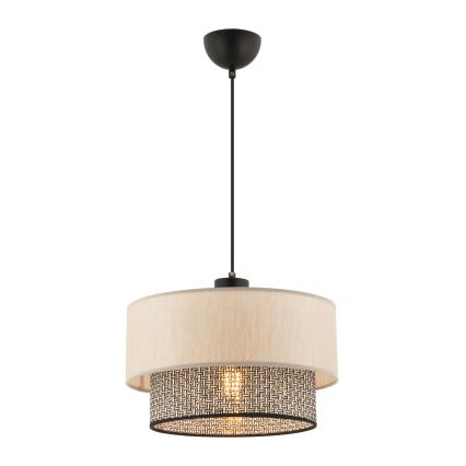 ECHO viseći luster 1xE27/60W/230V bež/siva