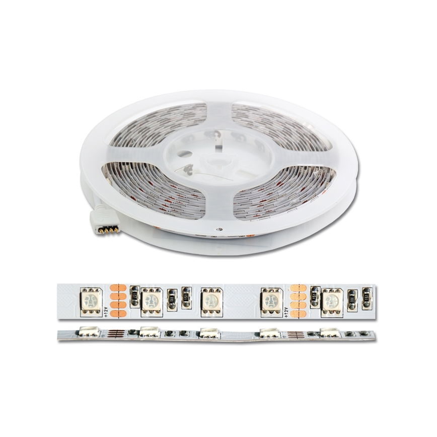 LED RGB traka 5 m LED/72W/230V + daljinski upravljač