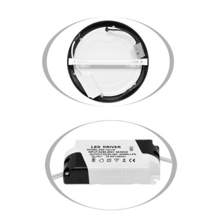 LED Stropna svjetiljka LADA LED/12W/230V 3000/4000/6000K pr. 17 cm bijela