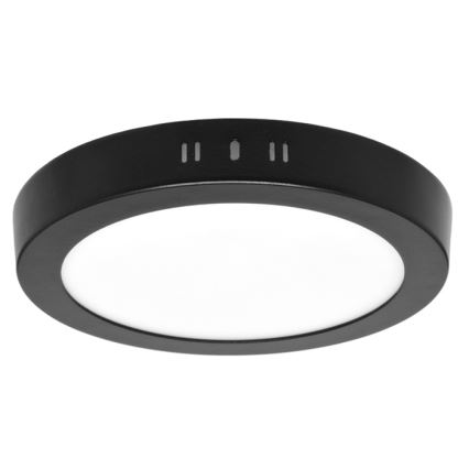 LED Stropna svjetiljka LADA LED/12W/230V 3000/4000/6000K pr. 17 cm crna