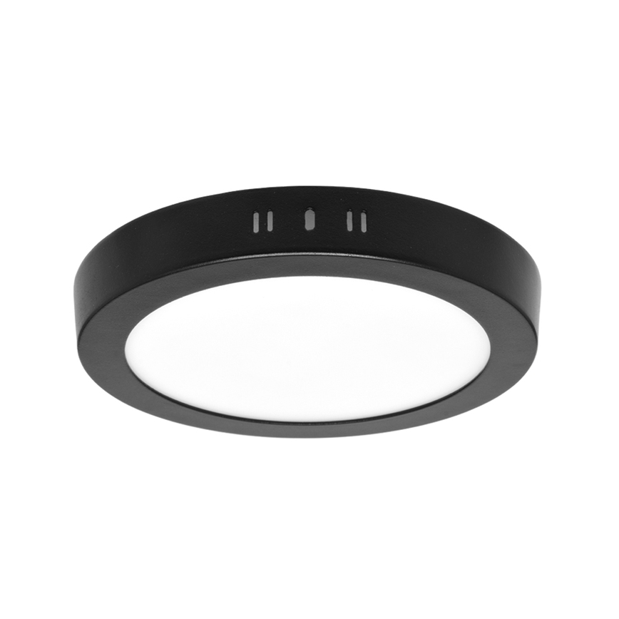 LED Stropna svjetiljka LADA LED/12W/230V 3000/4000/6000K pr. 17 cm crna