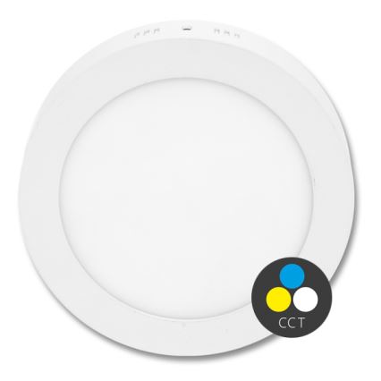 LED Stropna svjetiljka LADA LED/18W/230V 3000/4000/6000K pr. 22 cm bijela
