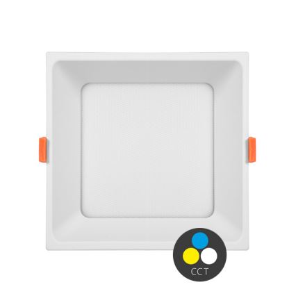 LED Ugradbena svjetiljka TONY LED/12W/230V 3000/4000/6500K 12x12 cm bijela