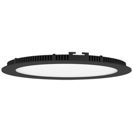 LED Ugradbena svjetiljka za kupaonicu LADA LED/18W/230V 3000/4000/6000K pr. 22 cm IP44 crna
