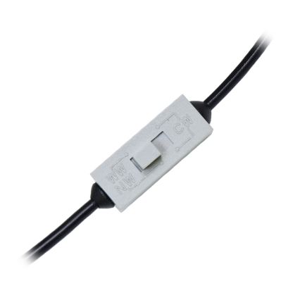 LED Ugradbena svjetiljka za kupaonicu LADA LED/18W/230V 3000/4000/6000K pr. 22 cm IP44 crna