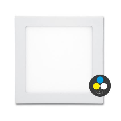 LED Ugradbena svjetiljka za kupaonicu RAFA LED/12W/230V 3000/4000/6000K 17x17 cm IP44 bijela