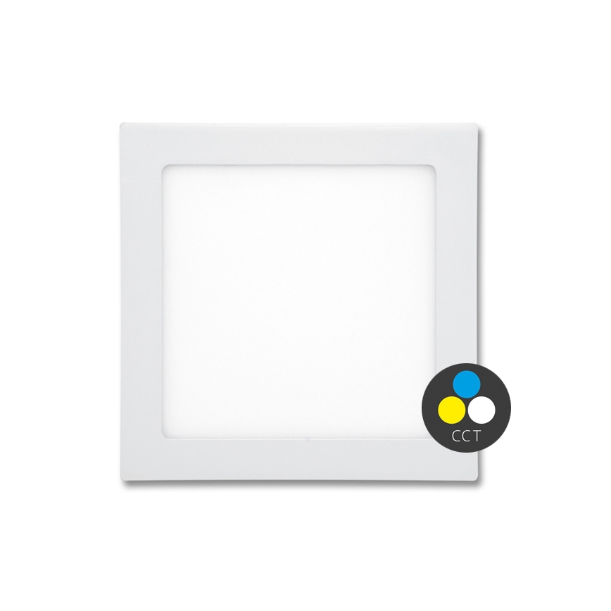 LED Ugradbena svjetiljka za kupaonicu RAFA LED/12W/230V 3000/4000/6000K 17x17 cm IP44 bijela