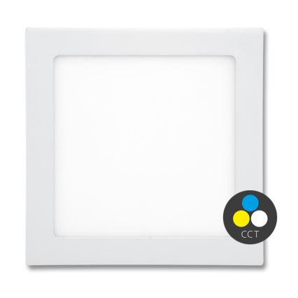 LED Ugradbena svjetiljka za kupaonicu RAFA LED/18W/230V 3000/4000/6000K 22x22 cm IP44 bijela
