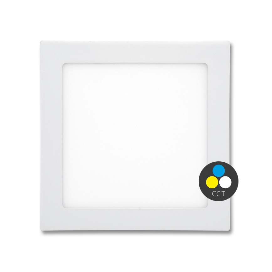 LED Ugradbena svjetiljka za kupaonicu RAFA LED/25W/230V 3000/4000/6000K 30x30 cm IP44 bijela