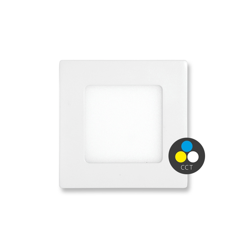 LED Ugradbena svjetiljka za kupaonicu RAFA LED/6W/230V 3000/4000/6000K 12x12 cm IP44 bijela