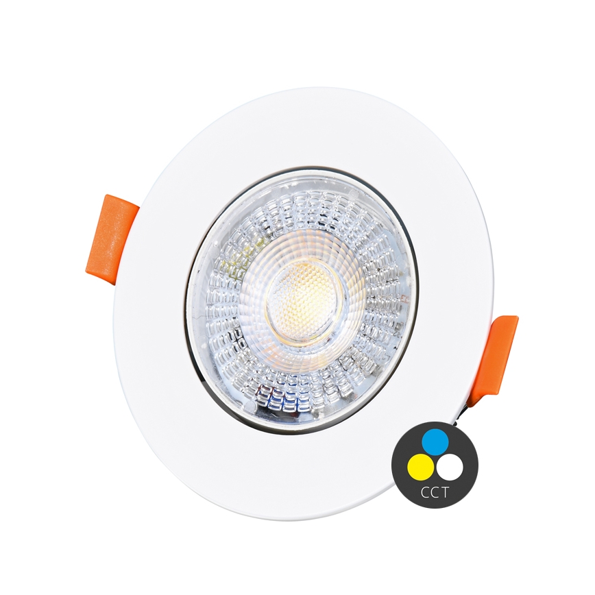 LED Prigušiva ugradbena svjetiljka ZITA LED/3/5/7W/230V 3000/4000/6000K pr. 9 cm bijela