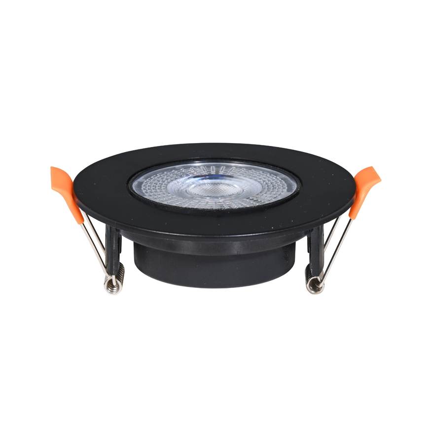 LED Prigušiva ugradbena svjetiljka ZITA LED/3/5/7W/230V 3000/4000/6000K pr. 9 cm crna