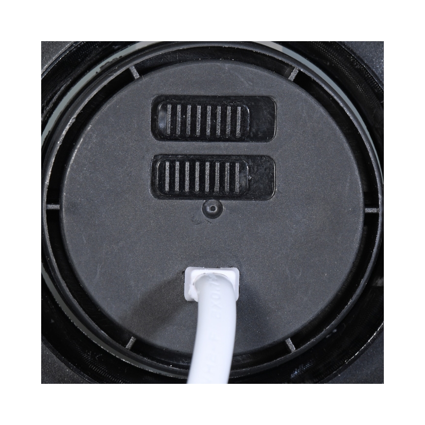 LED Prigušiva ugradbena svjetiljka ZITA LED/3/5/7W/230V 3000/4000/6000K pr. 9 cm crna