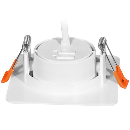 LED Prigušiva ugradbena svjetiljka KENT LED/3/5/7W/230V 3000/4000/6000K 9x9 cm bijela