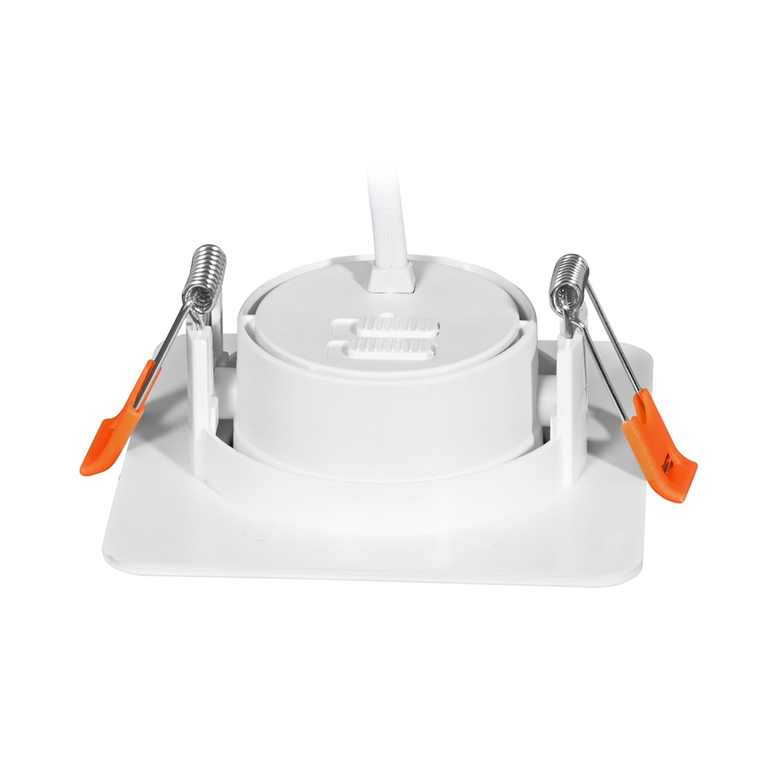 LED Prigušiva ugradbena svjetiljka KENT LED/3/5/7W/230V 3000/4000/6000K 9x9 cm bijela