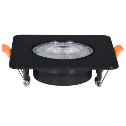 LED Ugradbena stropna svjetiljka s prigušivanjem KENT LED/3/5/7W/230V3000/4000/6000K 9x9 cm crna