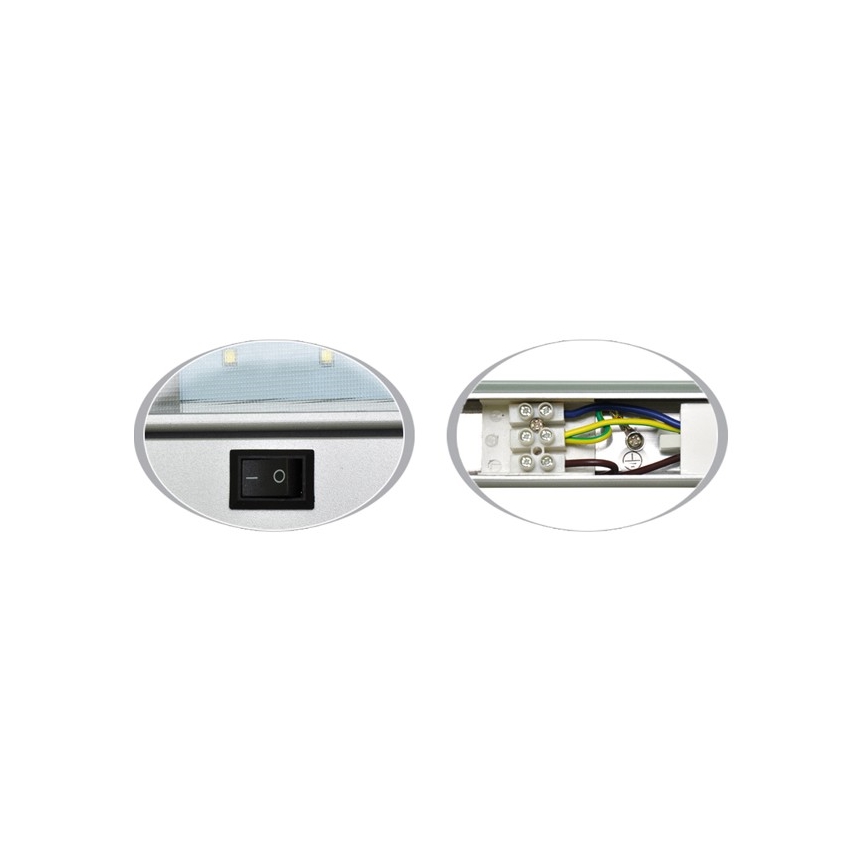 Ecolite TL2016-28SMD/5,5W - LED Svjetiljka ispod ormarića GANYS LED/5,5W/230V