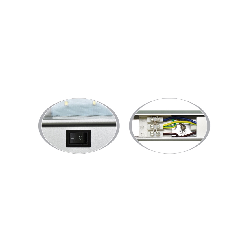 LED Podelementna svjetiljka GANYS LED/15W/230V