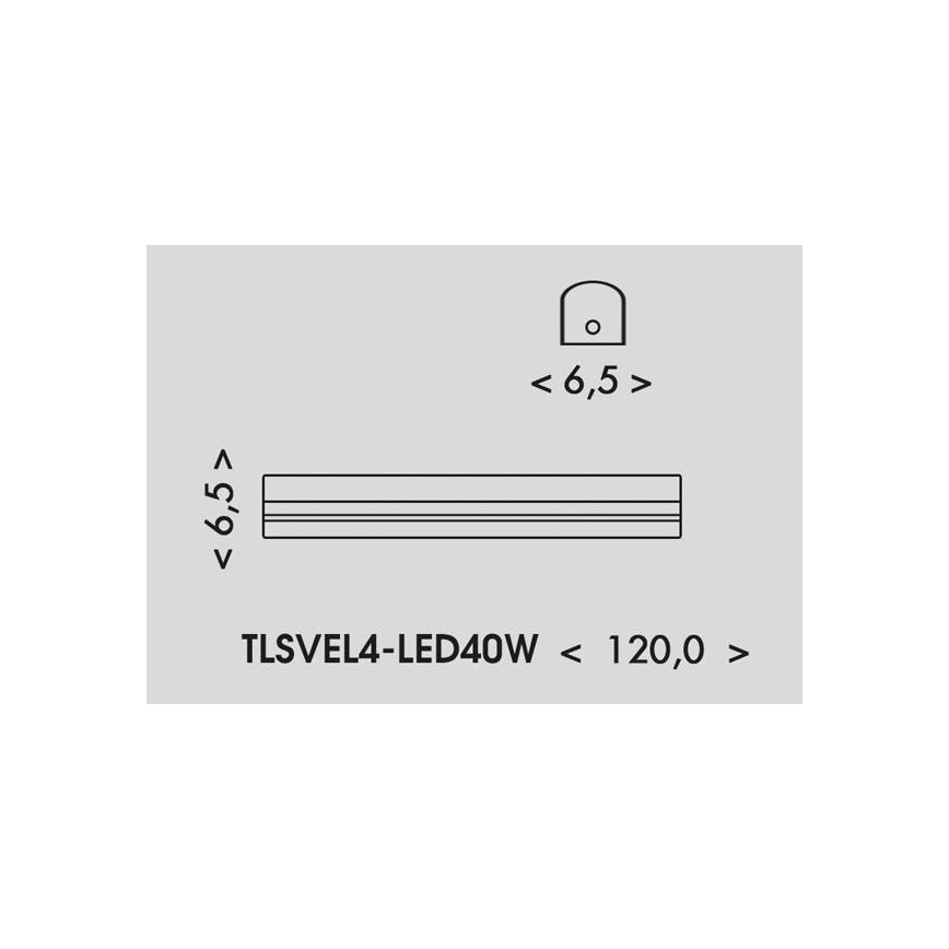 LED Cijevno svjetlo VELO LED/24/32/40W/230V 3000/4000/6000K 120 cm bijela