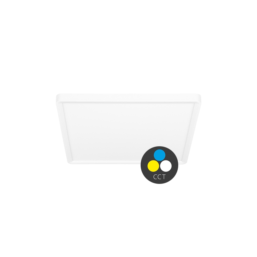 LED Stropna svjetiljka TERY LED/24W/230V 3000/4000/6000K 30x30 cm IP40 bijela