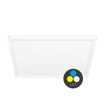 LED Stropna svjetiljka TERY LED/32W/230V 3000/4000/6000K 40x40 cm IP40 bijela