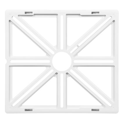 LED Stropna svjetiljka TERY LED/40W/230V 3000/4000/6000K 50x50 cm IP40 crna