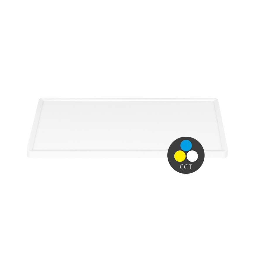 LED Stropna svjetiljka TERY LED/50W/230V 3000/4000/6000K 90x60 cm IP40 bijela