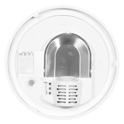 Vanjsko stropno svjetlo s senzorom HECTOR 1xE27/60W/230V promjer 25 cm IP44 opalno bijela