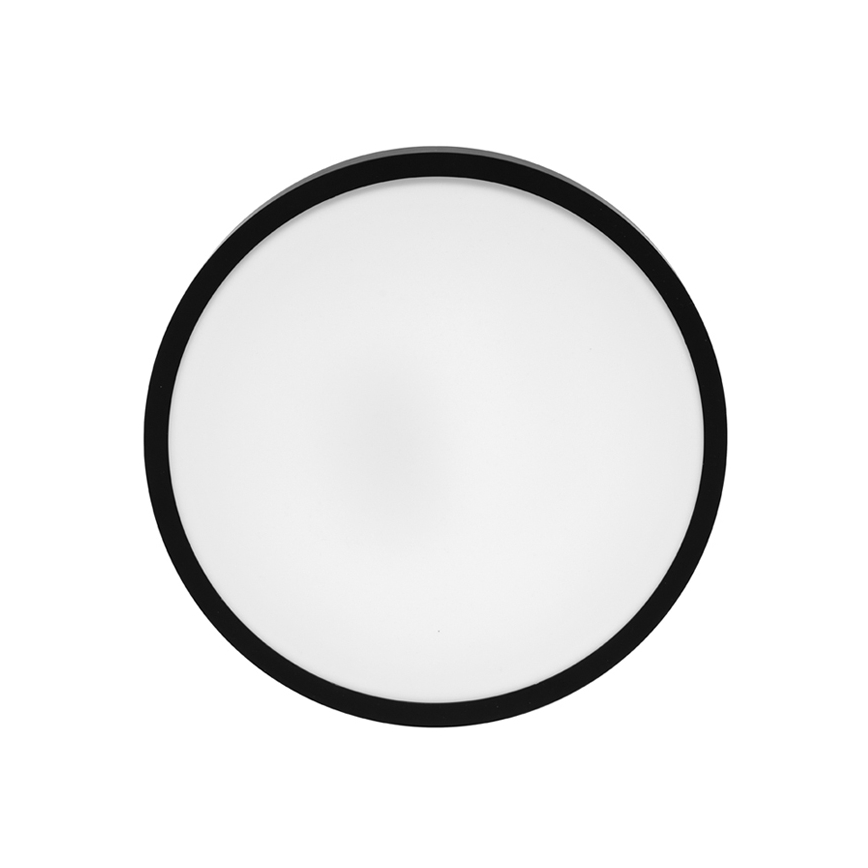 LED Stropna svjetiljka za kupaonicu LIRA LED/12W/230V 4000K pr. 25 cm IP44 crna