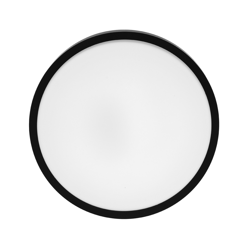 LED Stropna svjetiljka za kupaonicu LIRA LED/18W/230V 4000K pr. 29,5 cm IP44 crna