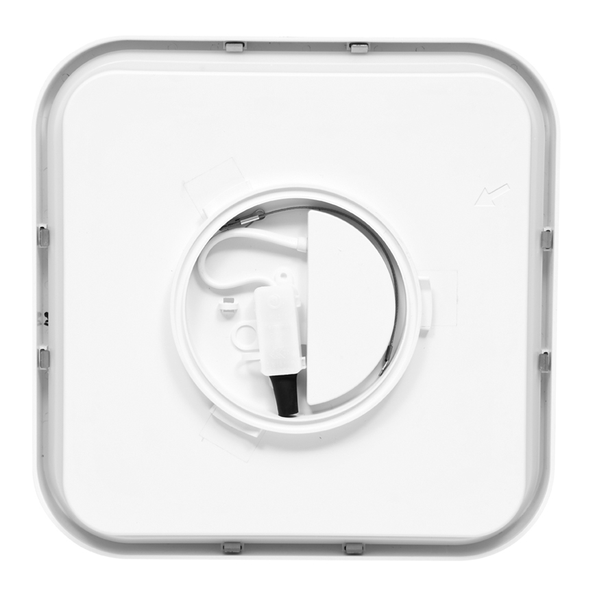 LED Stropna svjetiljka za kupaonicu LUKY LED/12W/230V 4000K 25x25 cm IP44 bijela