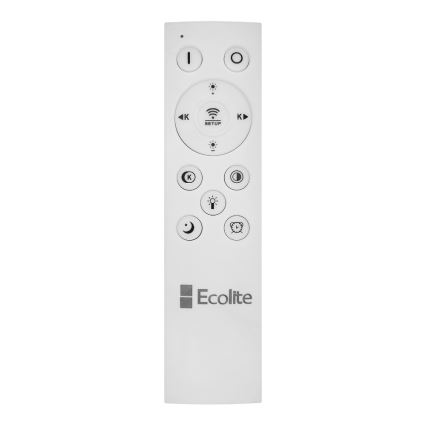 LED Prigušiva stropna svjetiljka ECHO LED/90W/230V 2700-6500K + daljinski upravljač