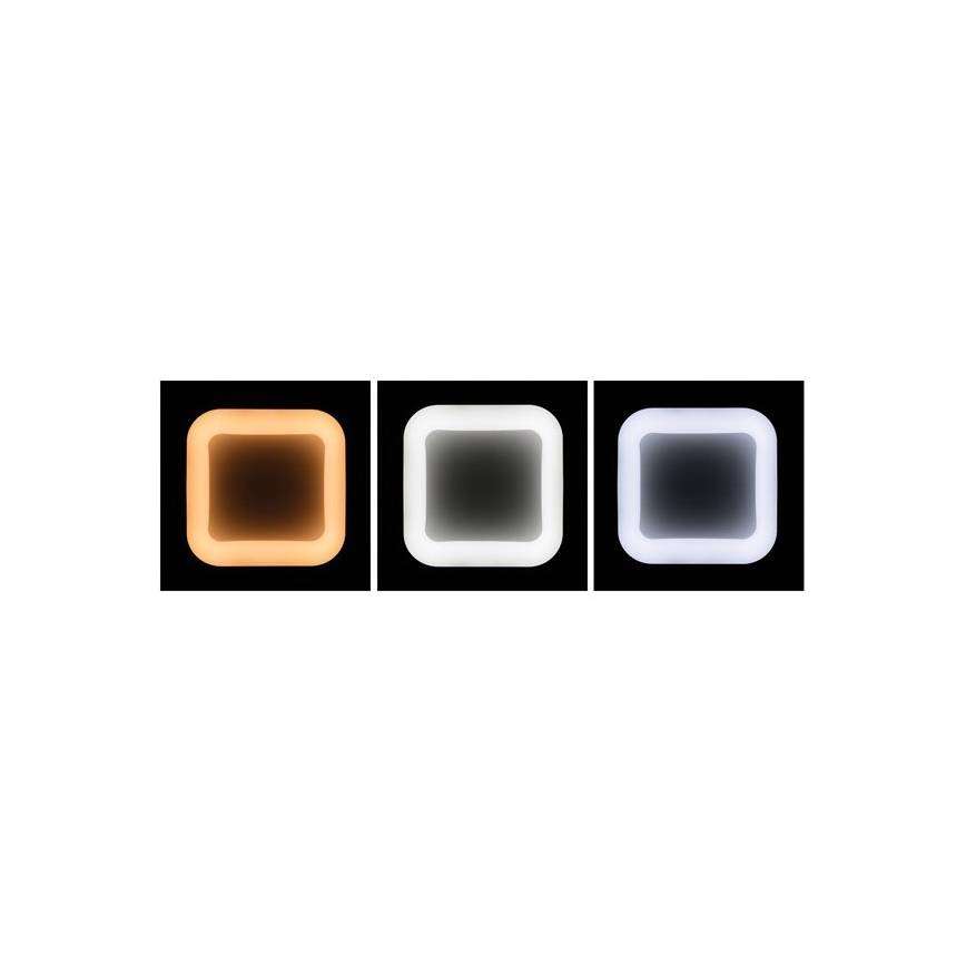 LED Prigušiva stropna svjetiljka NEST LED/40W/230V 3000-6500K siva