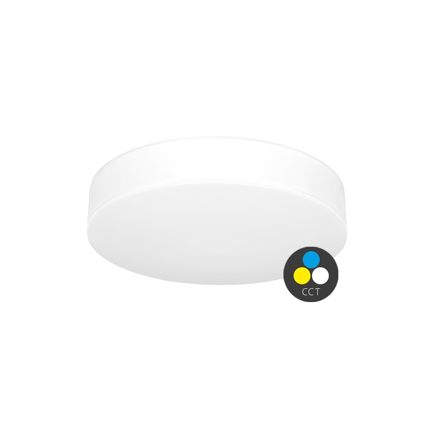 LED Stropna svjetiljka za kupaonicu MAKARON LED/24W/230V 3000/4000/6000K pr. 30 cm IP44 bijela