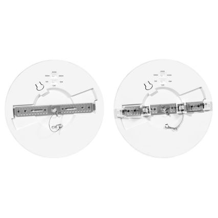 LED Prigušiva ugradbena svjetiljka sa senzorom LEXA LED/6/12/18W/230V 3000/4000/6000K pr. 22,5 cm bijela