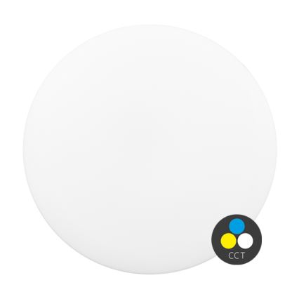 LED Stropna svjetiljka za kupaonicu DISK LED/24W/230V 3000/4000/6500K pr. 38 cm IP44 bijela