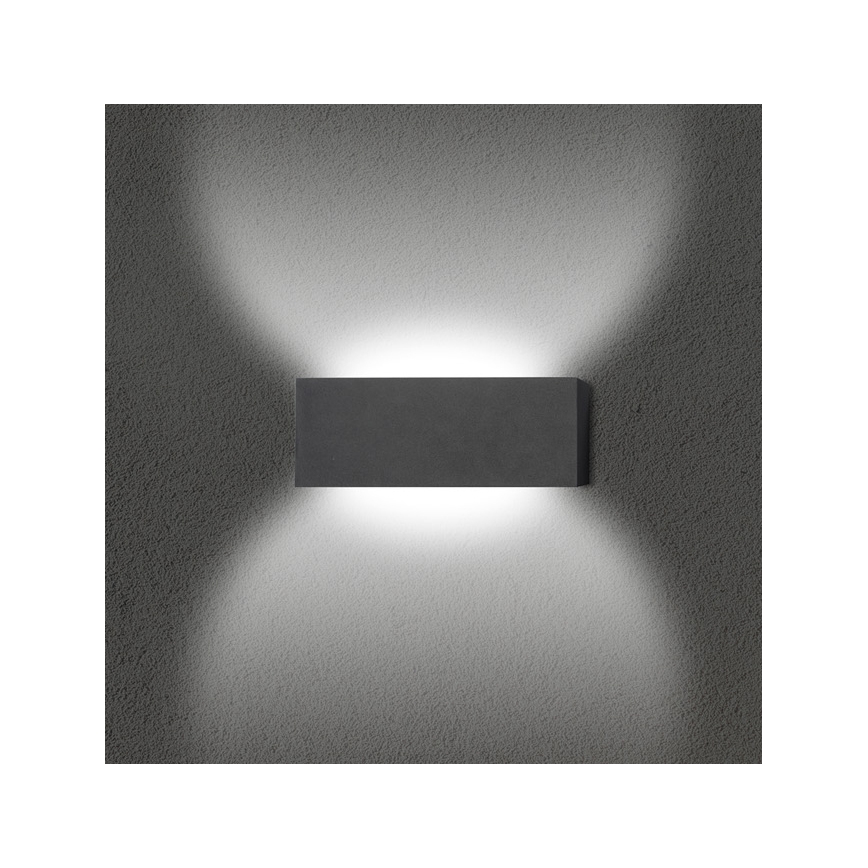 LED Vanjska zidna svjetiljka OSKAR LED/12W/230V 4000K IP54