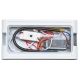 LED Vanjska zidna svjetiljka BRICK 2xLED/6W/230V 3000/4000/6500K IP65 bijela