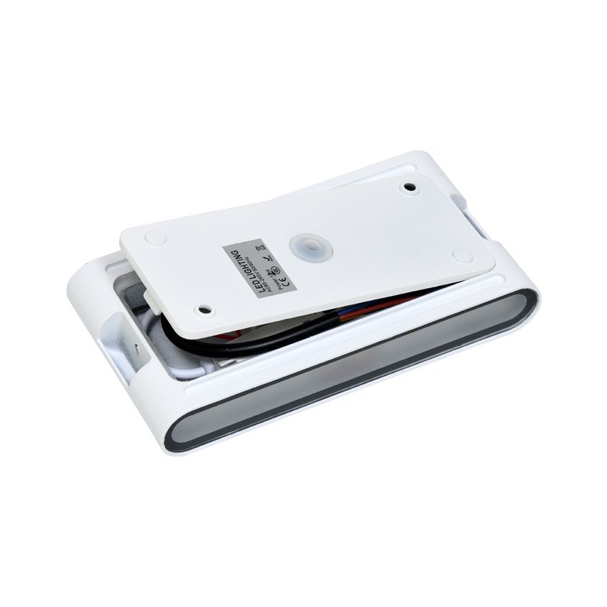 LED Vanjska zidna svjetiljka BRICK 2xLED/6W/230V 3000/4000/6500K IP65 bijela