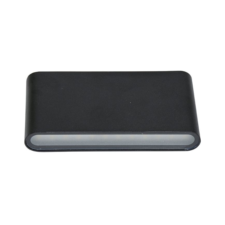 LED Vanjska zidna svjetiljka BRICK 2xLED/6W/230V 3000/4000/6500K IP65 crna