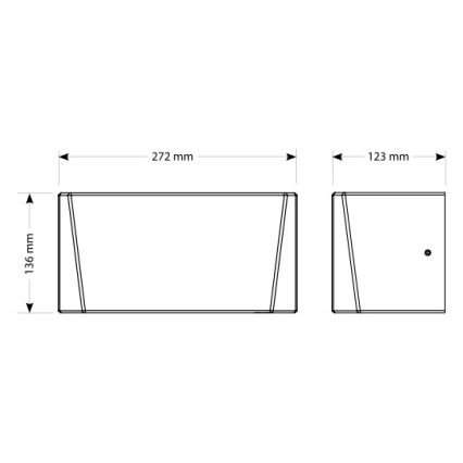 EcoStep 10305 - Sušilica za ruke R4.1 720W/230V srebrna