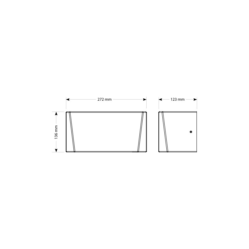 EcoStep 10307 - Sušilica za ruke R4.1 720W/230V bijela